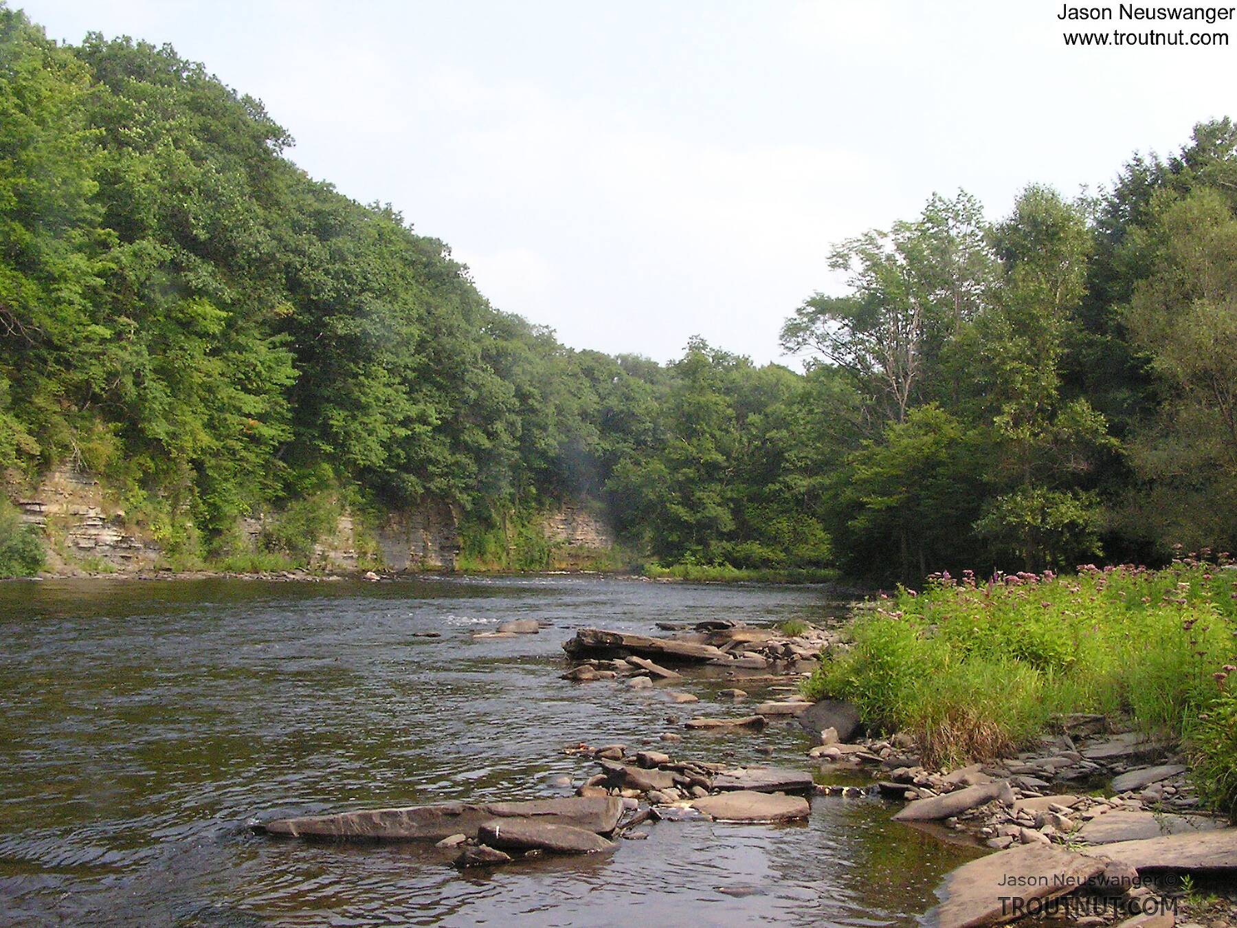 The Salmon River, New York